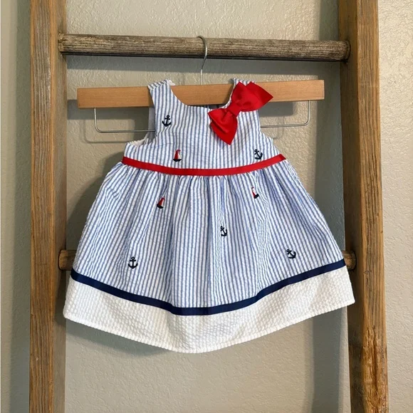 NWT Rare Editions Sailor Dress - Picture 4 of 7